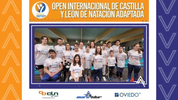 Equipo del Club Mareastur que compitió en el Open de Castilla León