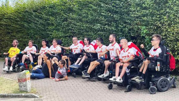 Selección Española de Hockey en silla de ruedas eléctrica