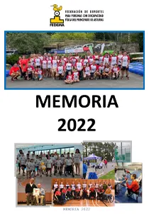 Portada Memoria de Actividades de FEDEMA 2022