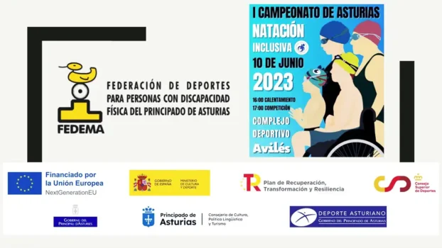 I Campeonato de Natación Inclusiva de Avilés. Patrocinadores