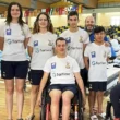 Selección asturiana en el campeonato España absoluto por CC.AA de natación adaptada. Año 2024