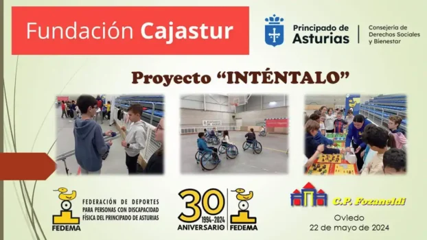 Proyecto Inténtalo en el CP Fozaneldi