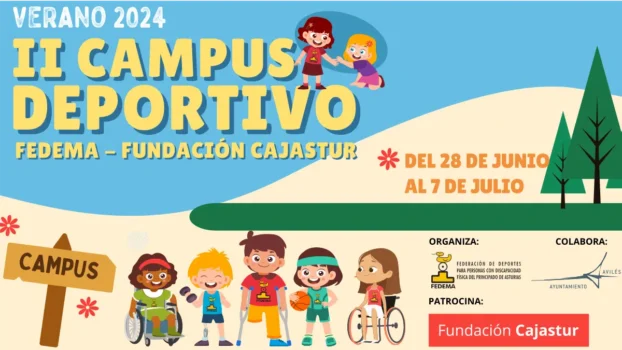 Cartel Campus Deportivo 2024