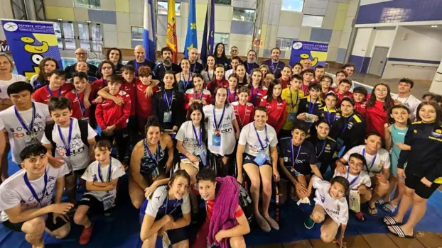 II Campeonato de natación inclusiva de Asturias