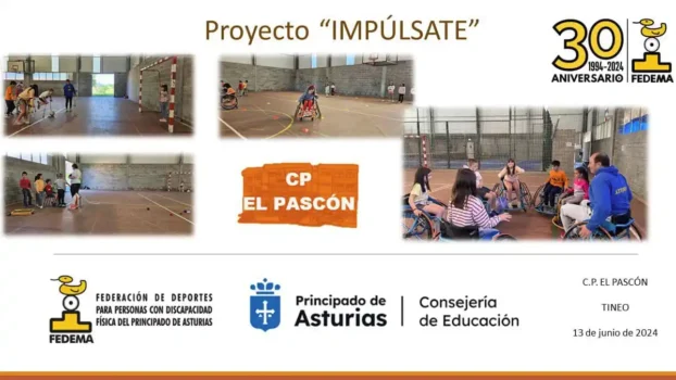 Proyecto Impúlsate en el CP Pascón Tineo