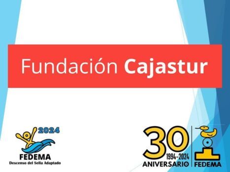 Logos de la fundación Cajastur, Sella Adaptado 2024 y Fedema 30 aniversario