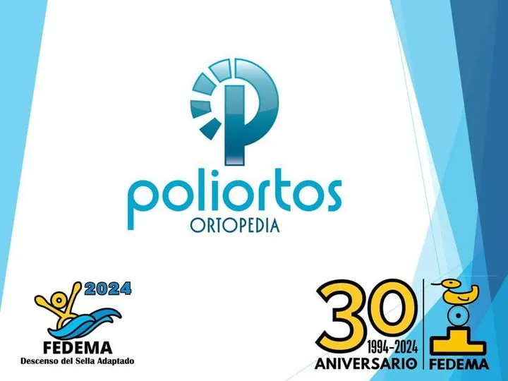 Logo Poliortos, logo Sella Adaptado 2024 y logo Fedema 30 aniversario