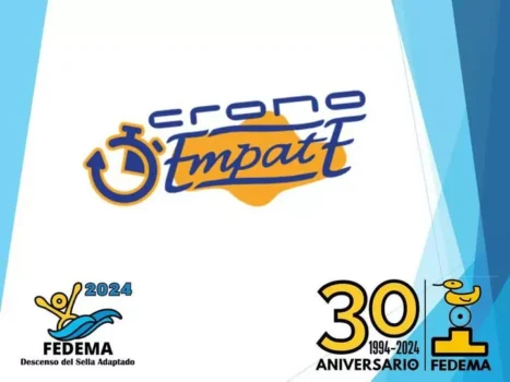 Logotipo cronoempate, fedema 30 aniversario y logotipo sella adaptado 2024