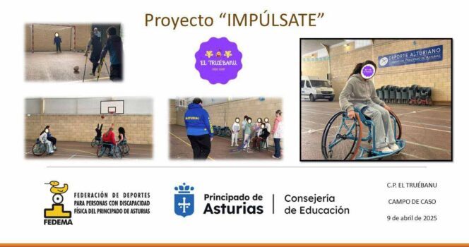 Proyecto Impúlsate en el CP Truébanu de Campo Caso