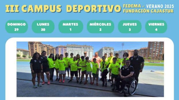Tercer Campus Deportivo Fedema, sábado 5 de julio
