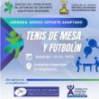 Jornada de Juegos Adaptados Tenis de Mesa y Futbolín
